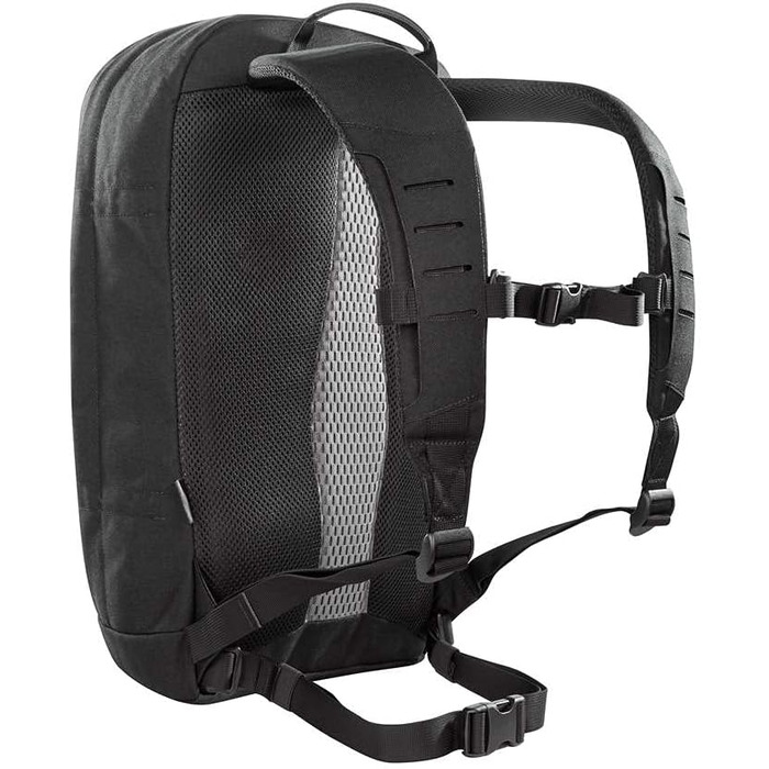 Міський рюкзак Tasmanian Tiger TT Urban Tac Pack 22 л, легкий, для чоловіків, університету, роботи, спорту чи школи, зі знімними поясним і грудним ременями, Molle-сумісний, чорний