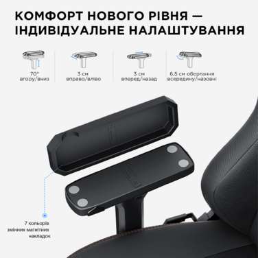 Крісло ігрове Anda Seat Kaiser 3 Grey Fabric Size L