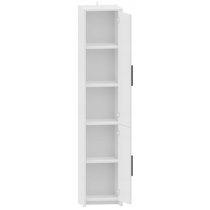 Стелаж Matkam, білий, 36 см x 183,5 см x 35,9 см