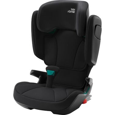 Дитяче автокрісло BRITAX RÖMER KIDFIX 2 Z-LINE i-Size 100-150 см з ISOFIX, 3,5-12 років, чорне, нова версія R129