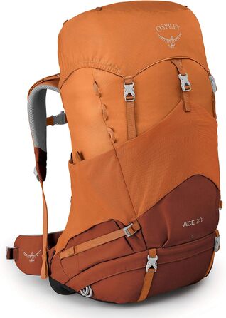 Дитячий туристичний рюкзак Osprey Ace 38, унісекс, 38 л, помаранчевий