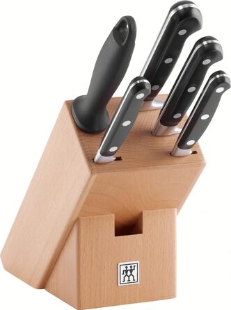Набір ножів Zwilling Professional-S 6 шт., нержавіюча сталь, срібно-чорний, 38 x 28 x 28 см