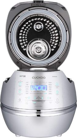 Рисварка електрична CUCKOO CRP-DHSR0609F срібляста з дисплеєм 1090 Вт