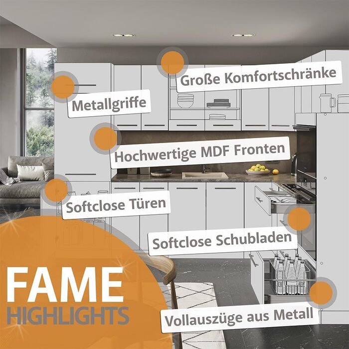 Кухонна нижня шафа Vicco Fame-Line Зелений-Золото, стиль кантрі, 50 см (без стільниці), модульна система