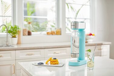Сифон для газування води Philips GoZero ADD4902BK/10, пластиковий, 1 літр, чорний