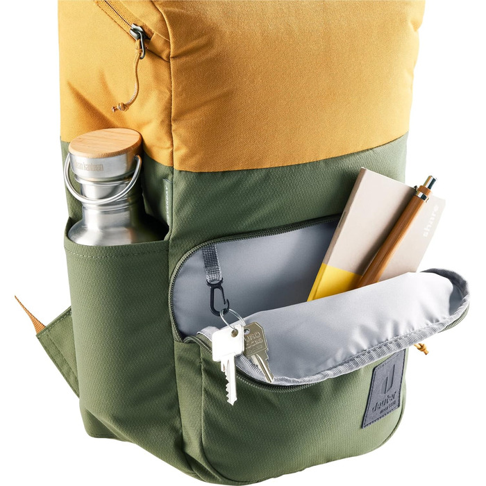Дитячий рюкзак deuter Overday 15 л, хакі-кориця