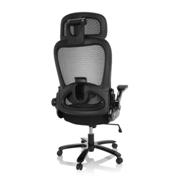 Надміцне крісло / офісне крісло INSTRUCTOR SW I PRO - XXL сітка / тканина чорна hjh OFFICE