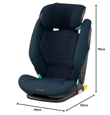 Дитяче автокрісло Maxi-Cosi RodiFix Pro² i-Size (100–150 см, 3.5–12 років), ISOFIX, ClimaFlow, G-CELL, Authentic Blue