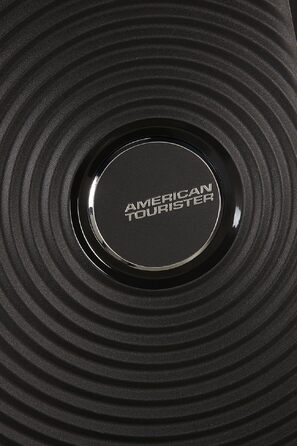 Валіза American Tourister Soundbox Spinner L, розширювана, 77 см, 97/110 л, чорна (Bass Black)