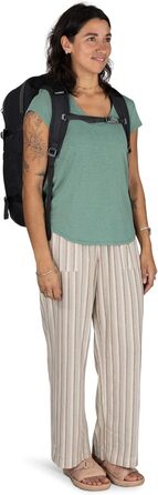 Рюкзак для подорожей Osprey Daylite Carry-On 44 л, чорний, міцний та легкий, ручна поклажа