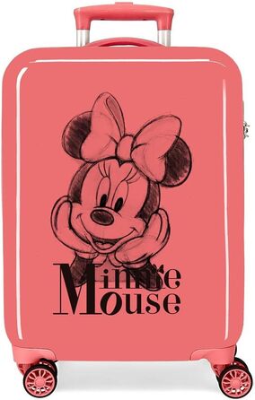 Дитяча валіза Disney Minnie in Love, рожева, для ручної поклажі