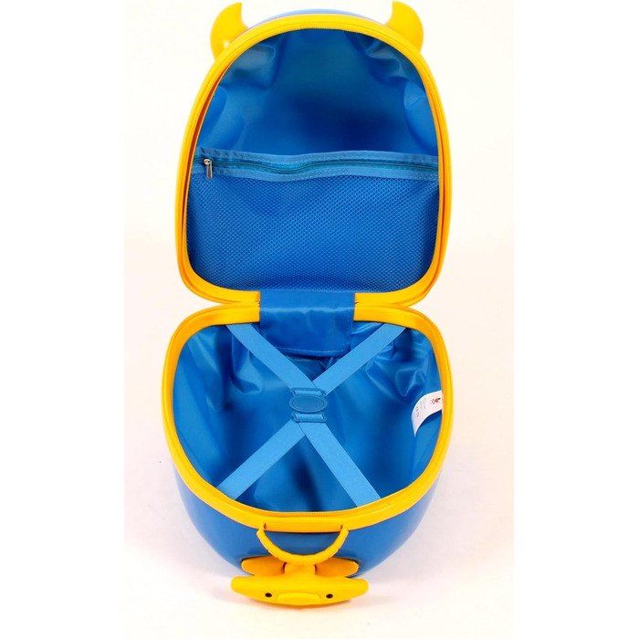 Дитячий валізка-тролей Bayer Chic 2000 Bouncie з 3D-мотивом монстра, 40 см, 12 л