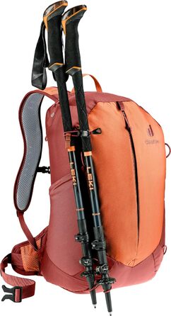 Рюкзак для туризму Deuter AC Lite 17, червоно-помаранчевий