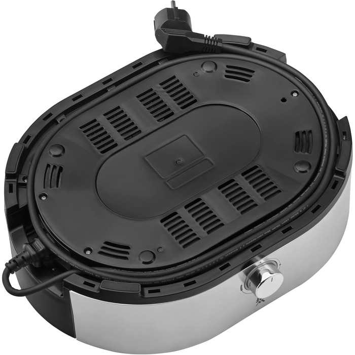 WMF Küchenminis 220 Вт: Міні-пароварка з контейнером для ланчу, компактний, Cromargan® матовий (Пароварка та Hot Pot)