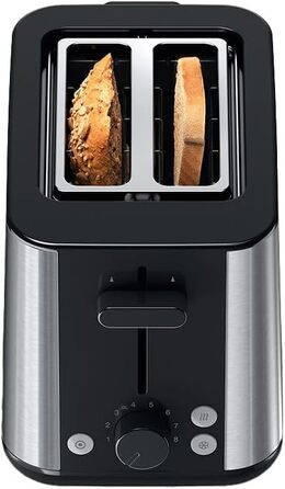 Тостер Braun PurShine HT1510 WH, 8 режимів, розморожування, підігрів, чорний
