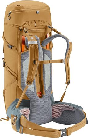 Рюкзак Deuter Aircontact Core 40+10 л для трекінгу, унісекс, мигдально-бірюзовий