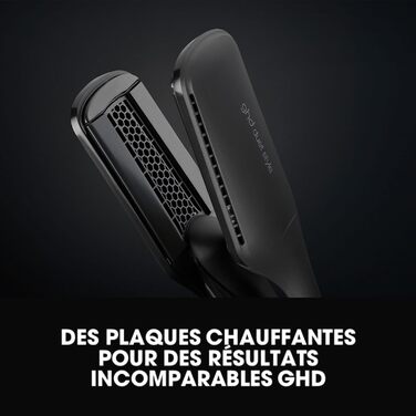 ghd Duet Styler – 2-в-1 випрямляч і фен, стайлер гарячого повітря для укладки вологого волосся, чорний