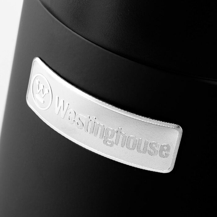 Ретро ручний міксер Westinghouse, 350 Вт, 5 швидкостей, турборежим, LCD-дисплей, таймер, 2 вінчики, 2 гачки, підставка, сумка для зберігання, чорний