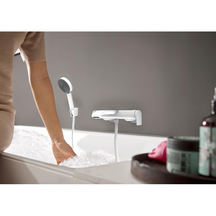 Змішувач для ванни Hansgrohe Vivenis, накладний, 2 функції, матовий, для ванни