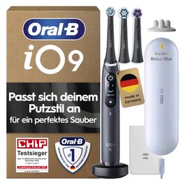 Електрична зубна щітка Oral-B iO Series 9, Black Onyx, чорна (1 щітка в комплекті)