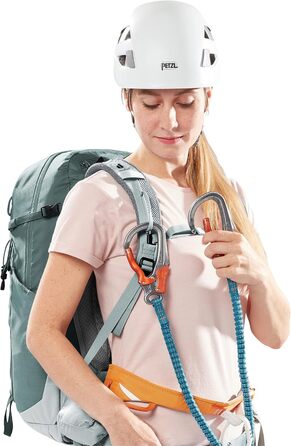 Жіночий туристичний рюкзак Deuter Trail Pro 31 SL для скелелазіння та походів, бірюзовий