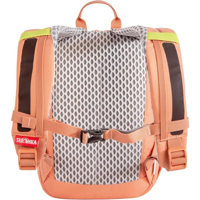 Дитячий рюкзак Tatonka Husky JR 10 л, з рефлексними смужками та сидінням, для хлопчиків і дівчаток, абрикосовий колір, від 4 років