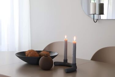 Ваза Cooee Design Ball з порцеляни, 10 см, чорна (HI-028-02-BK) - ручна робота
