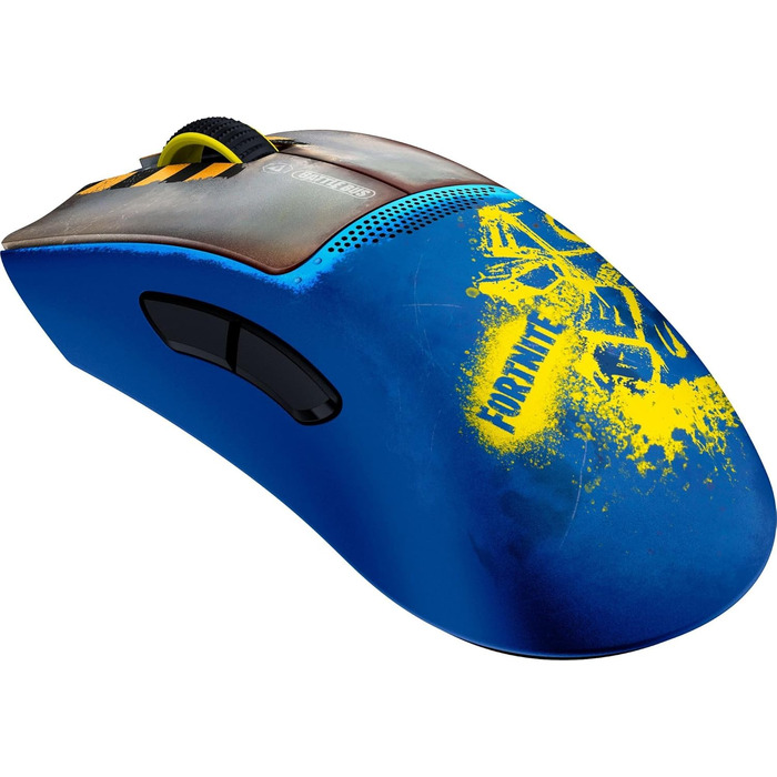 Бездротова ігрова миша Razer DeathAdder V3 Pro Fortnite: ергономічна, ультралегка (55г), 26K DPI, HyperSpeed, до 100 годин роботи