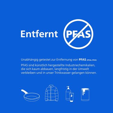 Фільтр для води зворотного осмосу Philips ADD6921DG/10 з охолодженням та підігрівом - видаляє до 110 забруднень, термін служби фільтра 1 рік