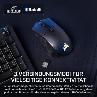 Бездротова ігрова миша Corsair Harpoon RGB Wireless Gaming Mouse, чорна