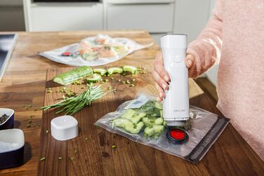 Вакуумний набір ZWILLING Fresh & Save, 7 предметів, стартовий комплект, 19 x 5 см