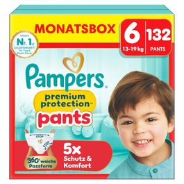 Підгузки-трусики Pampers Premium Protection Pants, розмір 6 (13-19 кг), 132 шт, преміум-захист та комфорт