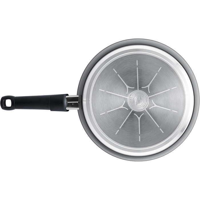 Набір сковорідок Fissler Ceratal Comfort & Classic, 4 предмети, керамічне покриття, антипригарні, для індукційних плит (24 та 28 см) з кришками