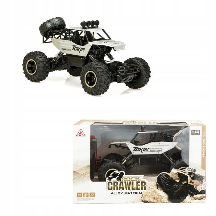 Радіокерований позашляховик 4WD 1:12, металевий, з LED-підсвіткою
