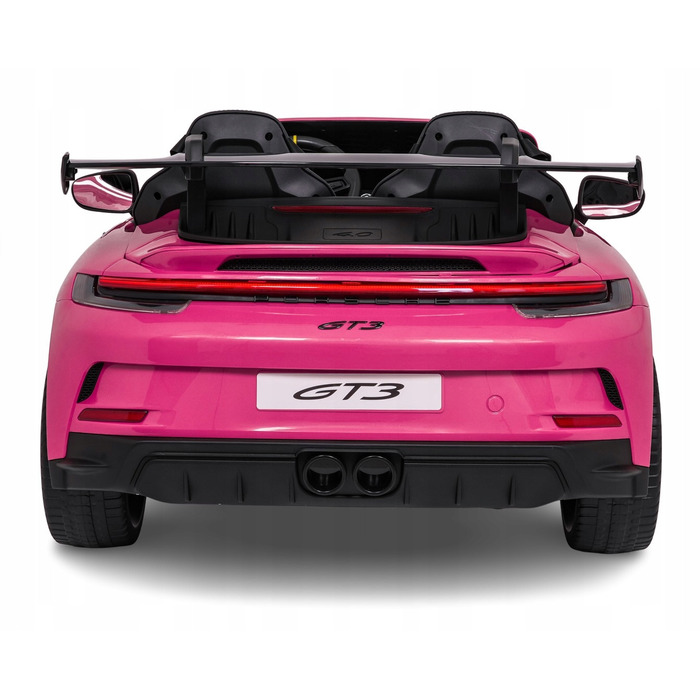 Дитячий двомісний електромобіль Porsche 911 GT3 з блискітками, 4x20
