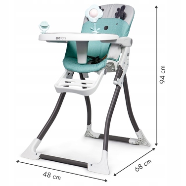 Стілець для годування Ecotoys, 94 x 48 x 68 см