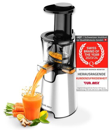 Електрична соковижималка Turmix Multi-Juicer CX 650 для цитрусових (апельсин, лимон) з нержавіючої сталі та системою Stop-Drop