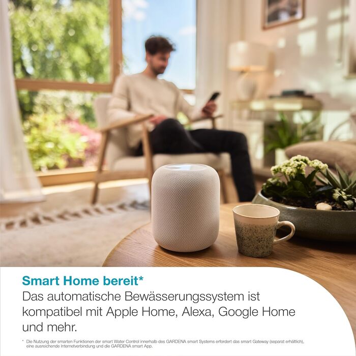 Gardena Smart Water Control 19033-20: Автоматичний полив для саду, інтеграція з розумним домом, захист від заморозків