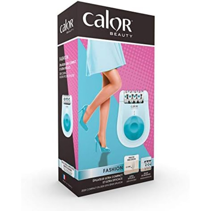 Епілятор Calor Fashion EP1028C0, синій, електричний