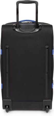 Валіза Eastpak Tranverz M 78L на колесах (67 x 35,5 x 30 см), легкий дорожній кофер з 2 відділеннями, телескопічною ручкою та TSA-замком, колір Contrast Black Blue