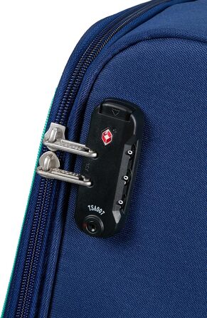 Валіза American Tourister Sea Seeker Spinner M 68 см 61 л синя (Combat Navy)