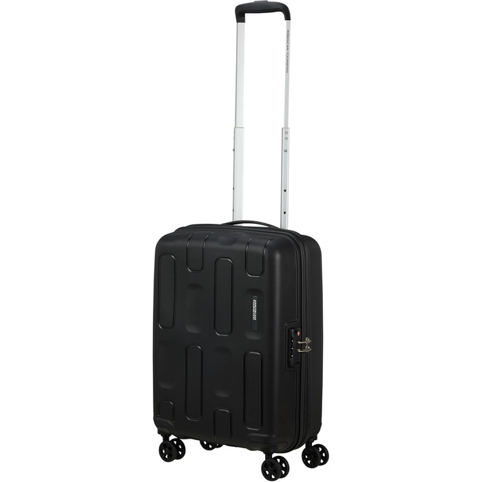 Валіза American Tourister Ellipso, спінер, 55 см, 32 л, чорна, ручна поклажа