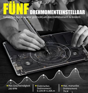 Набір викруток для ремонту електроніки 72 в 1 Torx/Pentalobe/Triwing для iPhone, MacBook, Xbox, PS5, окулярів