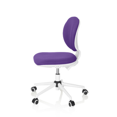Дитячий стілець / дитячий письмовий стілець KID VIVO тканина фіолетовий hjh OFFICE