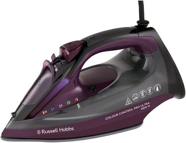 Праска парова Russell Hobbs 2800 Вт з керамічною підошвою, антикальцевим захистом та функцією самоочищення