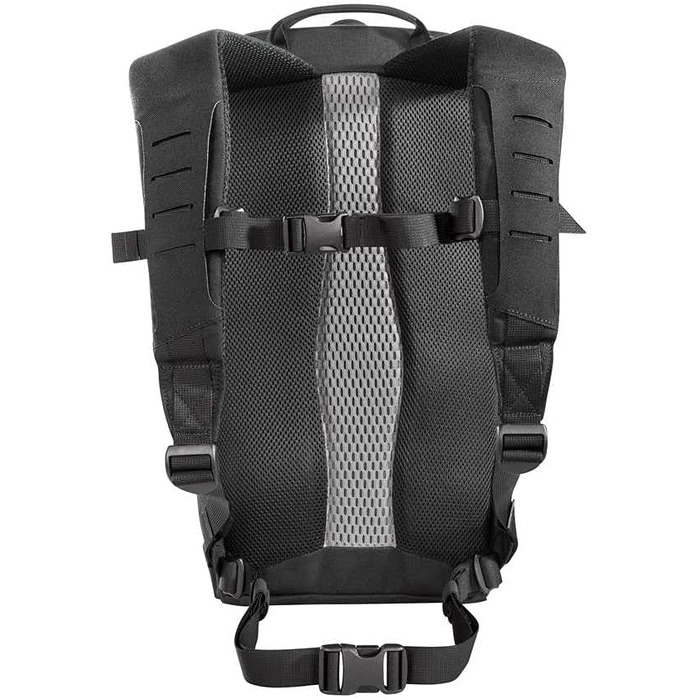 Міський рюкзак Tasmanian Tiger TT Urban Tac Pack 22 л, легкий, для чоловіків, університету, роботи, спорту чи школи, зі знімними поясним і грудним ременями, Molle-сумісний, чорний
