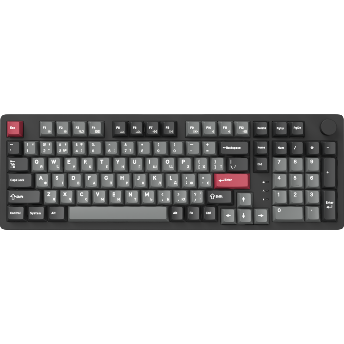 Бездротова механічна клавіатура GamePro Asgard Drakkar (MK305BK)