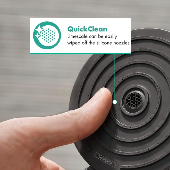Душова лійка Hansgrohe Pulsify Select S, 6.9 л/хв (EcoSmart), ручна, 3 режими, Antikalk, PowderRain, MonoRain, матовий білий
