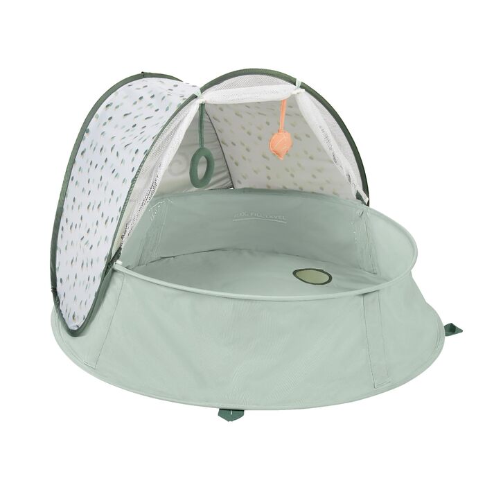 Дитяче пляжне намет Babymoov Strandmuschel 3-in-1 Aquani Matrose з UV-захистом SPF 50, басейн та манеж для відпочинку (Прованс)