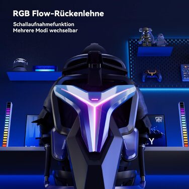 Ігрове крісло AutoFull G7 2.0 з підігрівом, охолодженням та RGB-підсвіткою